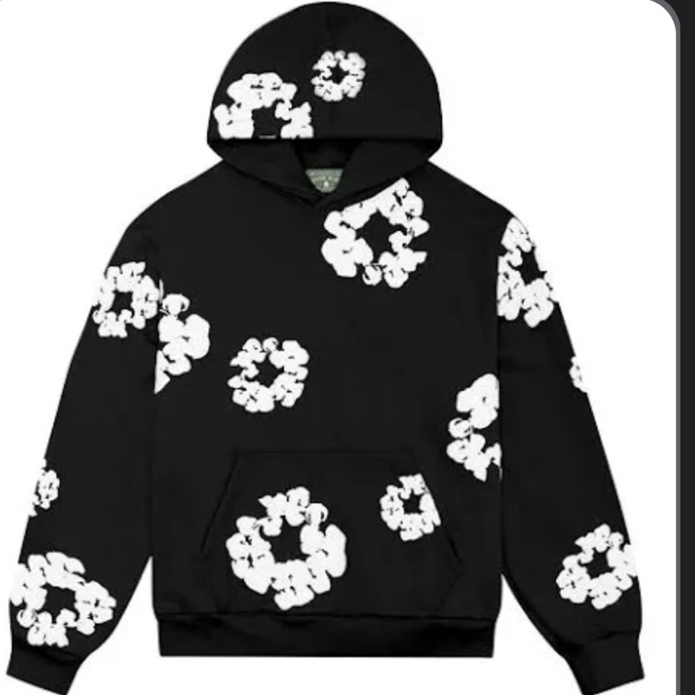 Black and White Patterned Men's Sweater